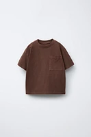 GARMENT DYE POCKET T-SHIRT