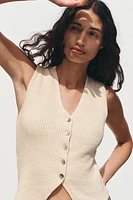 KNIT VEST TOP