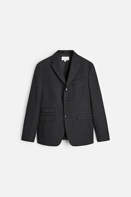 100% WOOL SUIT JACKET