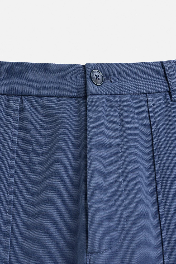 PANTALON STRAIGHT FIT CANVAS