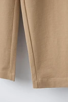 PANTALON WIDE LEG HEAVY WEIGHT LISSE