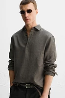 100% LINEN POLO SHIRT LIMITED EDITION