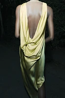 ROBE FLUIDE SATINÉE ZW COLLECTION