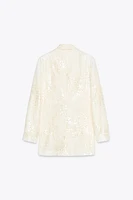 SEQUIN LONG BLAZER