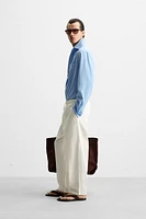 PANTALON RELAXED FIT COTON - LIN