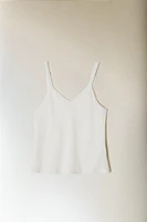 TOP WITH CROCHET DETAIL