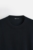 BASIC VISCOSE BLEND SWEATER