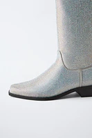 RHINESTONE COWBOY BOOTS