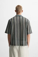GEOMETRIC JACQUARD SHIRT