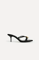 METALLIC LEATHER DETAIL SANDAL 50TH ANNIVERSARY