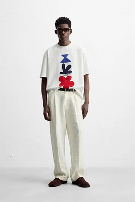 GEOMETRIC PATCH T-SHIRT