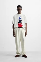 GEOMETRIC PATCH T-SHIRT