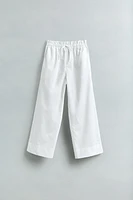 PANTALON EN POPELINE