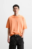 T-SHIRT RELAXED FIT DÉLAVÉ SPRAY