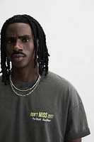 T-SHIRT DÉLAVÉ IMPRIMÉS