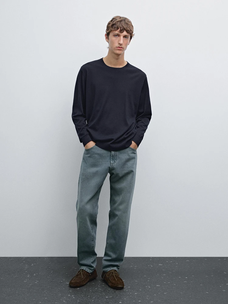 Pull en maille 100 % laine mérinos