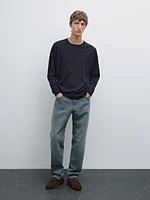 Pull en maille 100 % laine mérinos