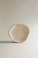 IRREGULAR STONEWARE SIDE PLATE