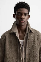 COMBINATION CROCHET JACKET