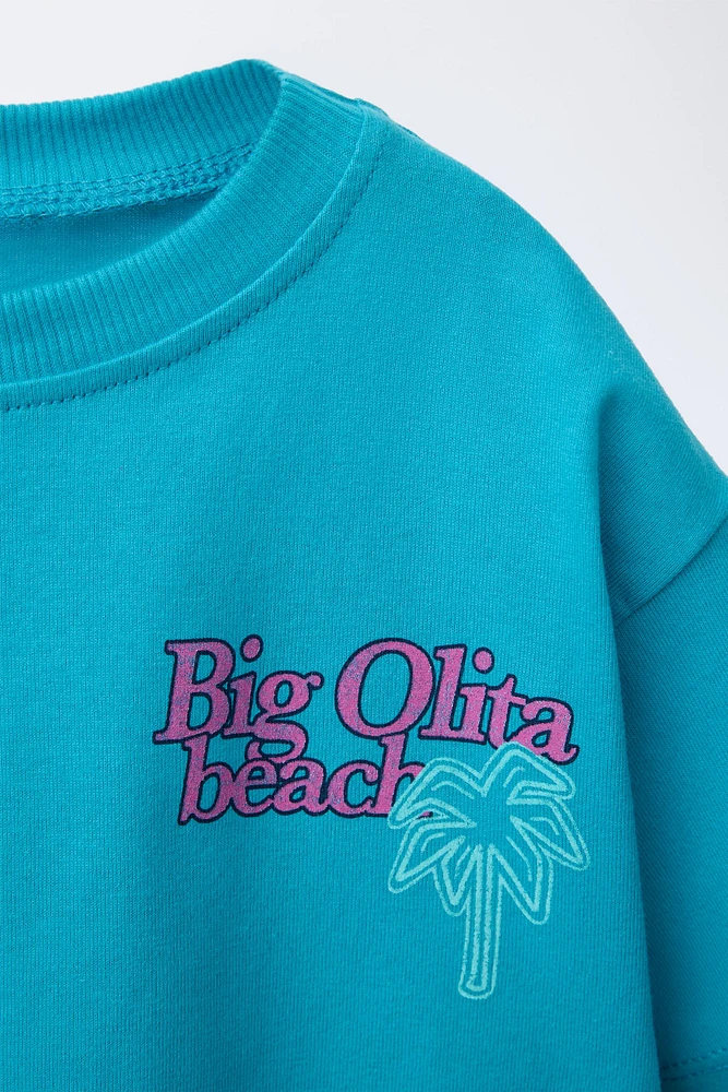 TEXT PRINT T-SHIRT