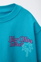 TEXT PRINT T-SHIRT