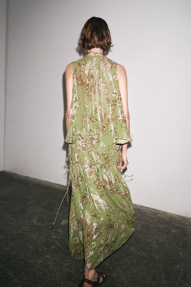 ZW COLLECTION PRINTED SKIRT