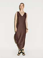 Robe midi asymétrique dans le bas - Limited Edition
