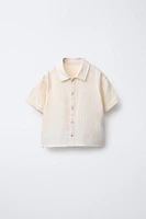 CHEMISE TEXTURÉE À CARREAUX