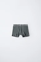 AGES 6-14/ THREE-PACK OF BOXERS WITH LABEL