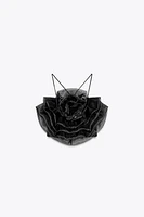 TOP ORGANZA FLEUR