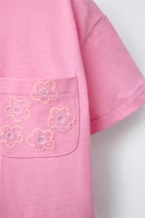 EMBROIDERED POCKET T-SHIRT