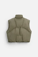 BOXY FIT PUFFER VEST