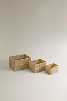 CORBEILLE PAPIER TRESSÉ