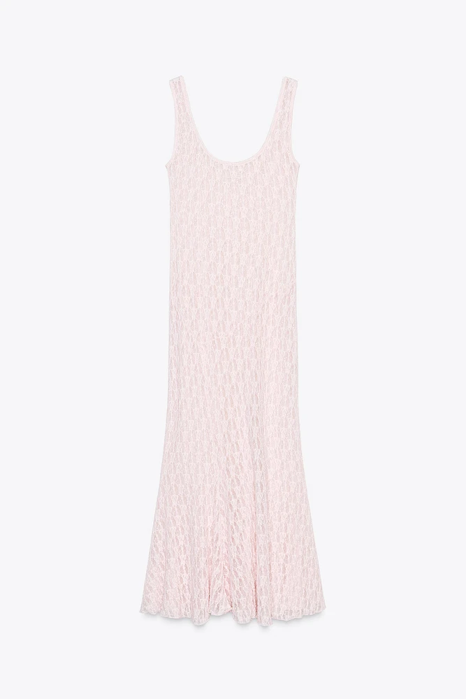 LONG LACE DRESS
