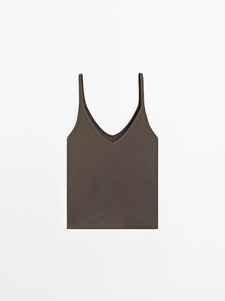 100% cotton tank top