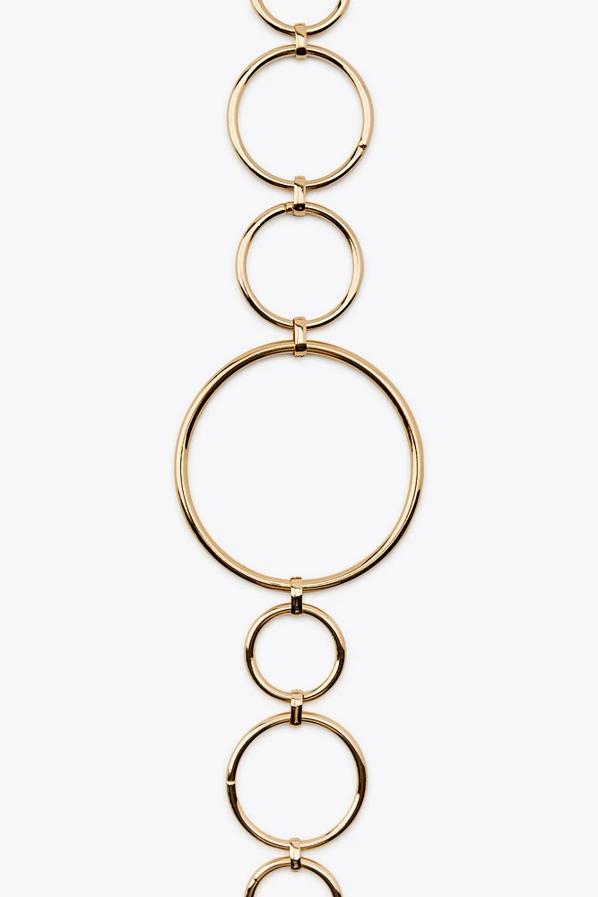 CEINTURE MÉTALLIQUE CERCLES