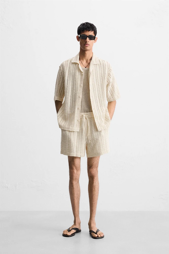 CHEMISE STRUCTURE CROCHET