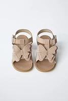 SANDALES PAPILLON EN CUIR BAREFOOT