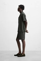BERMUDA JACQUARD GÉOMÉTRIQUE