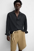 BERMUDA RELAXED FIT PLIS