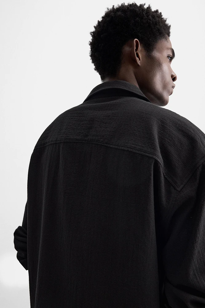 TEXTURED JACQUARD SHIRT
