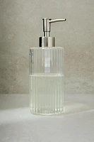 SOAP DISPENSER WITH RAISED DESIGN