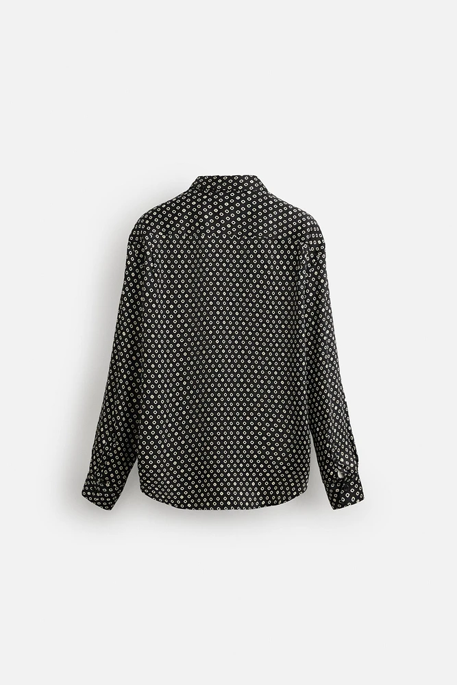 GEOMETRIC PRINT SHIRT LIMITED EDITION