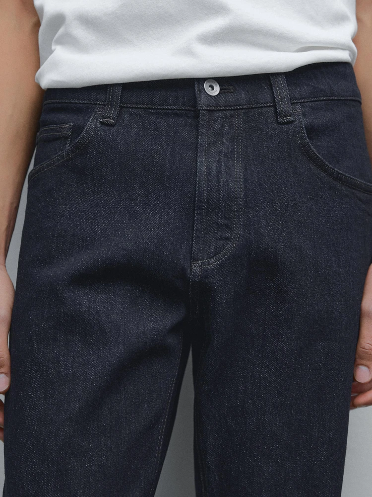 Tapered fit jeans