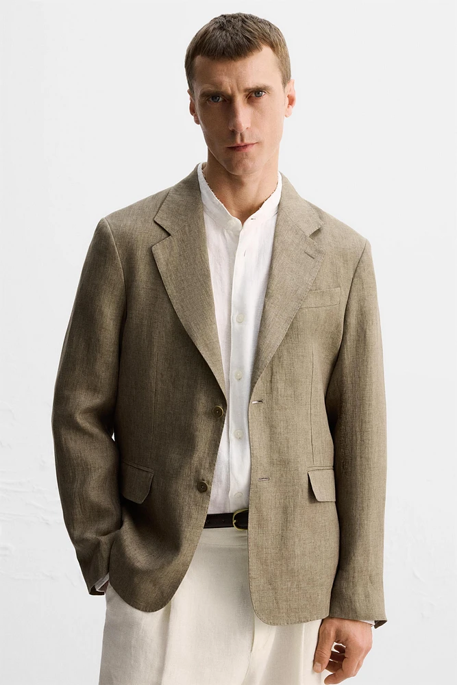LIMITED EDITION 100% LINEN SUIT BLAZER