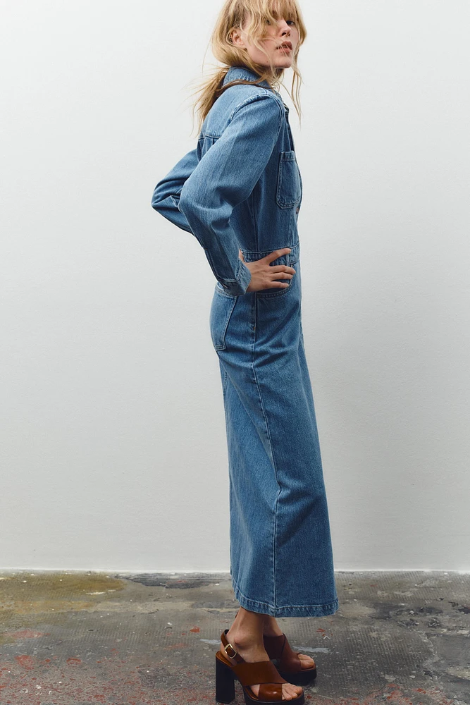 ROBE LONGUE EN JEAN Z1975