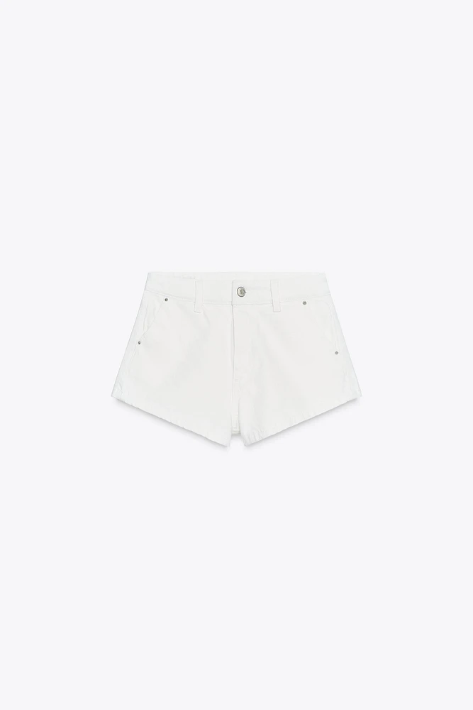SHORT CHINO EN JEAN TRF