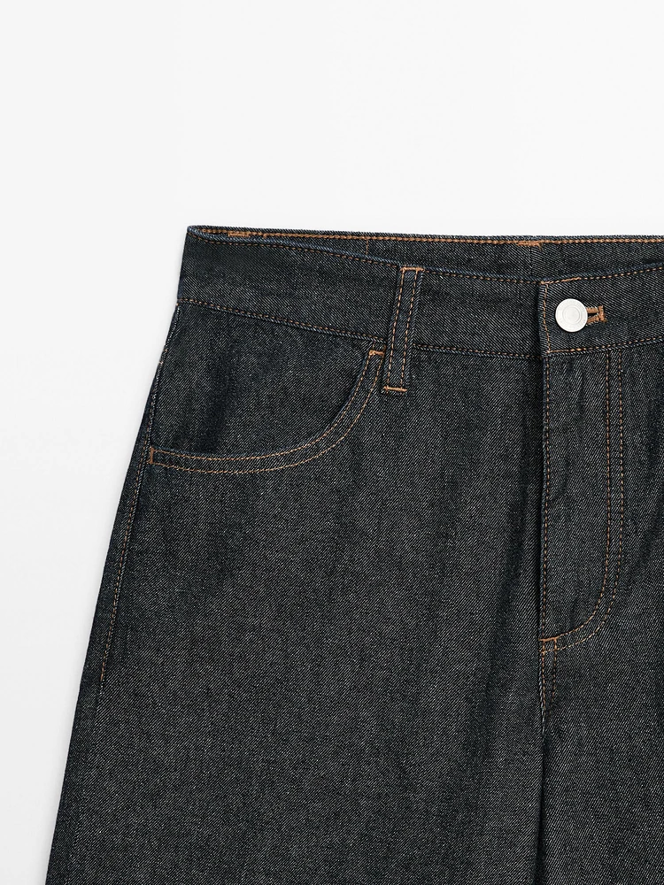 Jean large taille moyenne