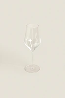 PLAIN CRYSTALLINE WINE GLASS