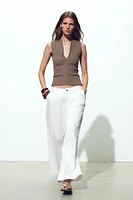 RUSTIC RIBBED T-SHIRT